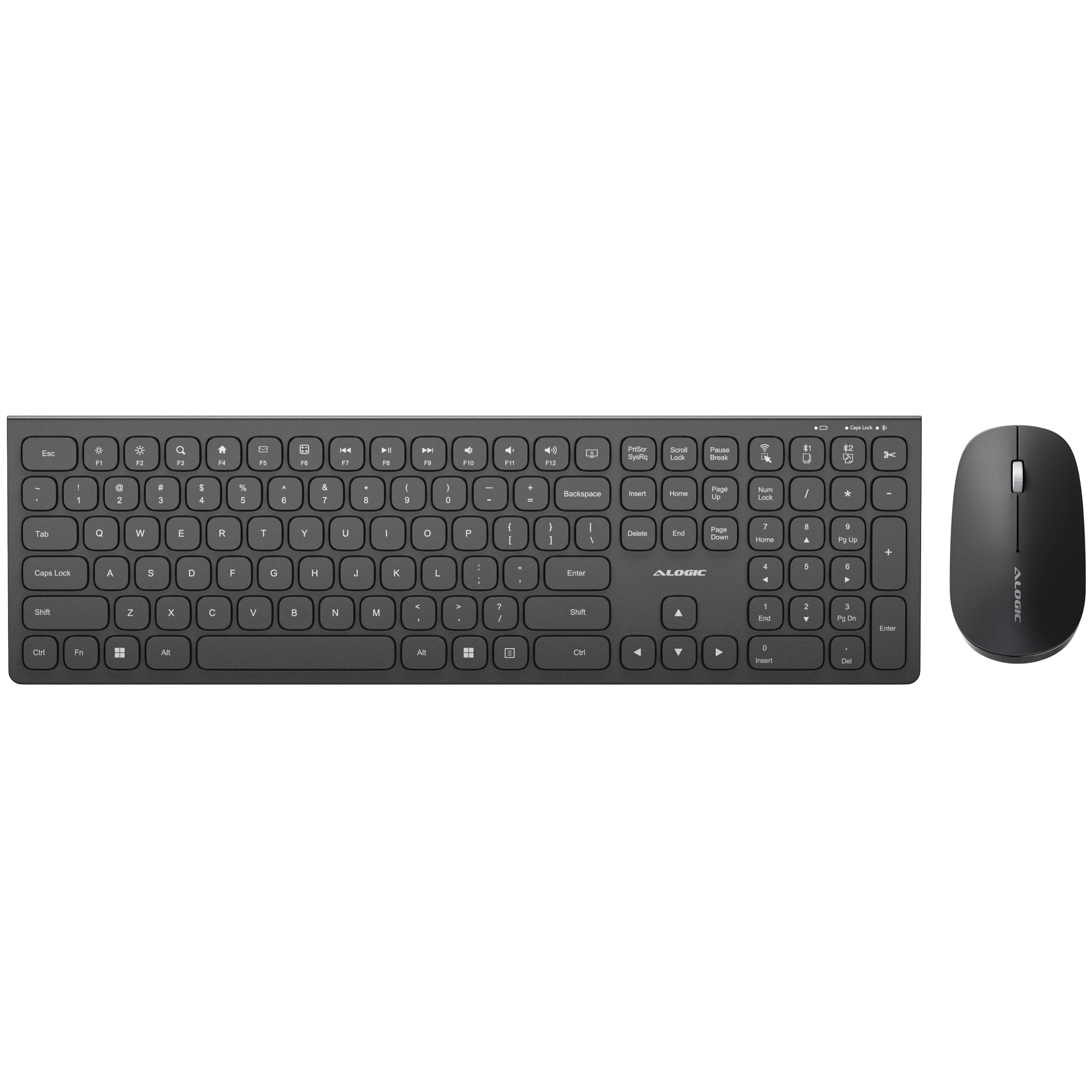 Echelon USB-C Rechargeable Wireless Mouse and Keyboard for Windows