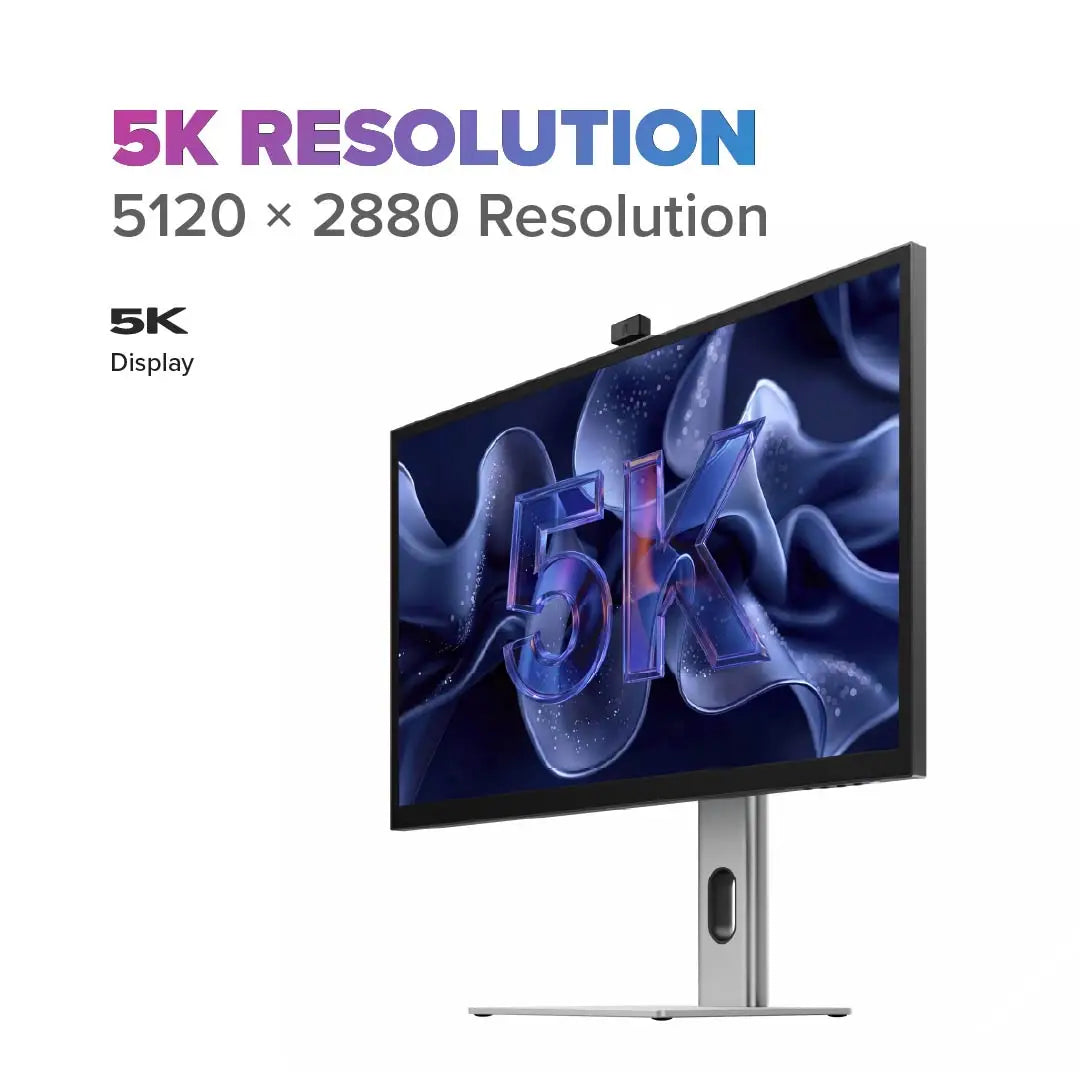 Clarity 27" 5K Monitor with 90W Power Delivery and Webcam