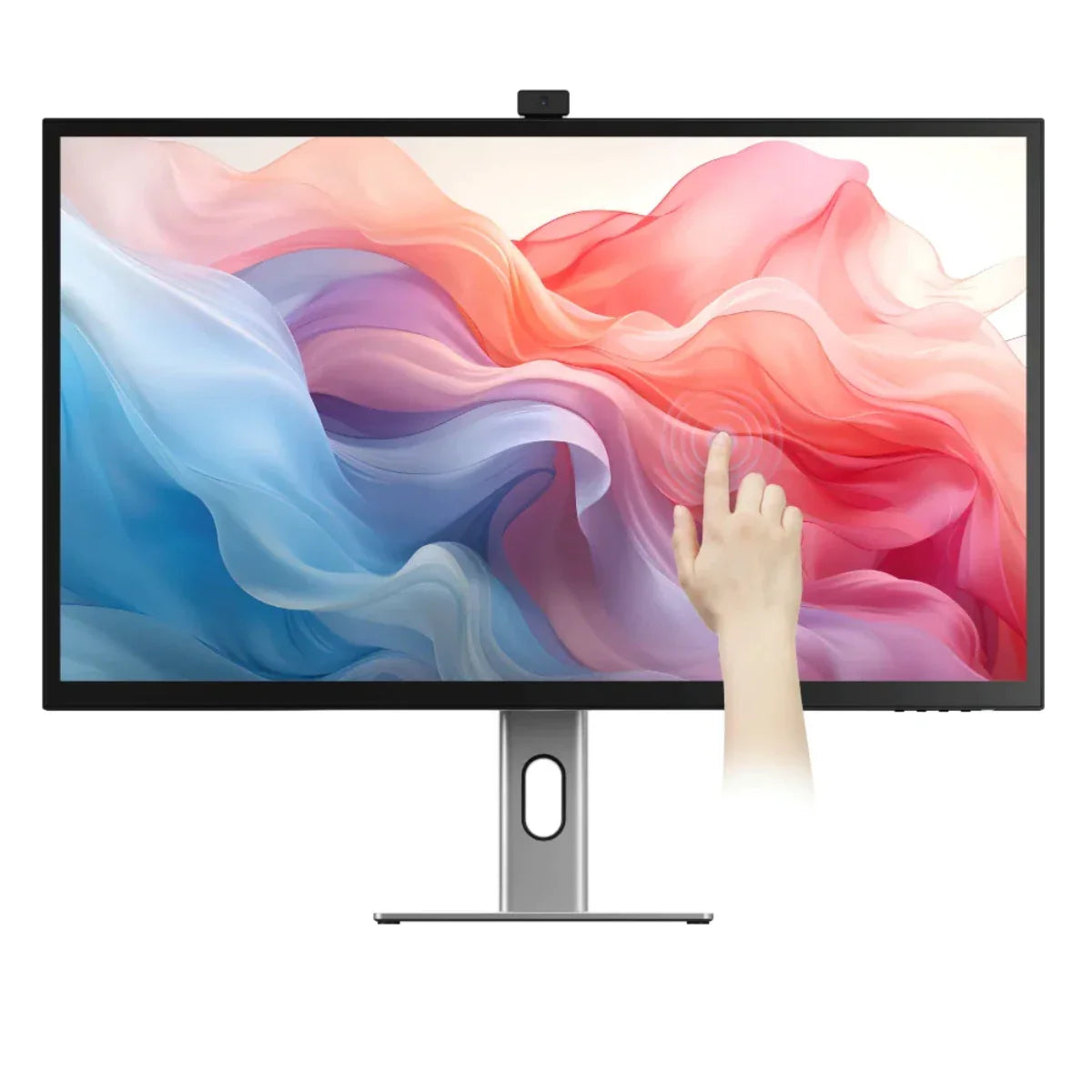 Clarity Max Touch 32" UHD 4K Monitor with USB-C Power Delivery, Webcam and Touch Screen + Dual 4K Universal Docking Station Ð DisplayPort Edition