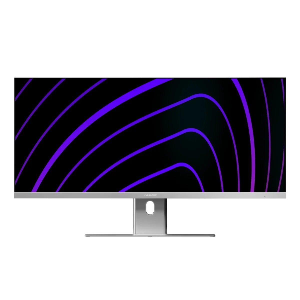 Edge 34" Ultrawide Quad QHD 4K Monitor Elevate Ultimate Home Office Kit - Silver