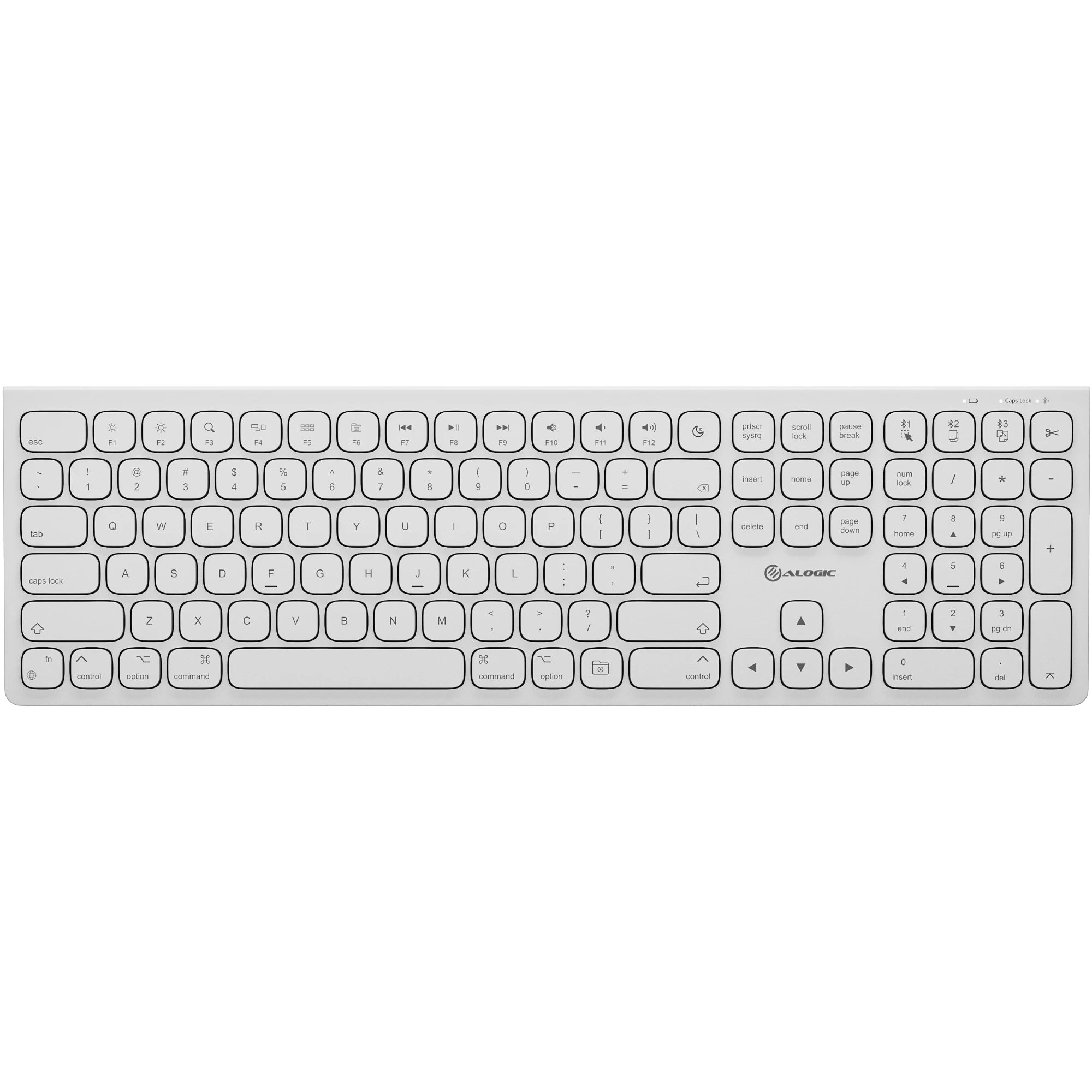 Echelon USB-C Rechargeable Wireless Keyboard for macOS