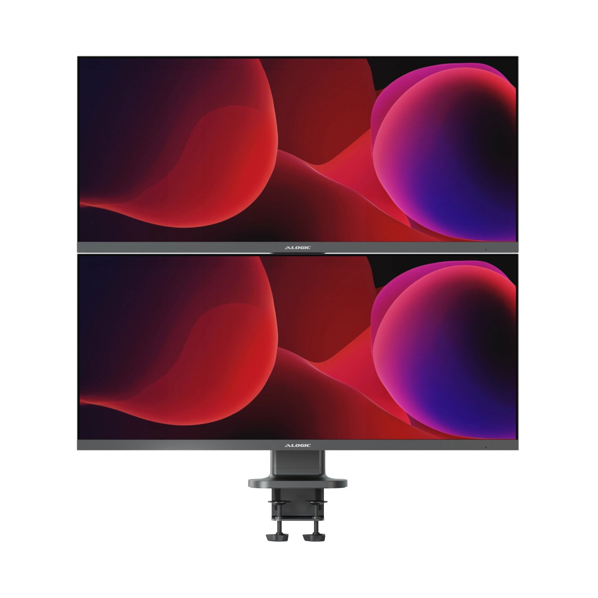 Elevate Dual Vertical Monitor Stand for 34" Edge Monitors