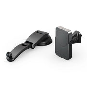 Matrix+ Universal Wireless Car Charger with 5000mAh Wireless Magnetic Power Bank, Air Vent and Dashboard Mount