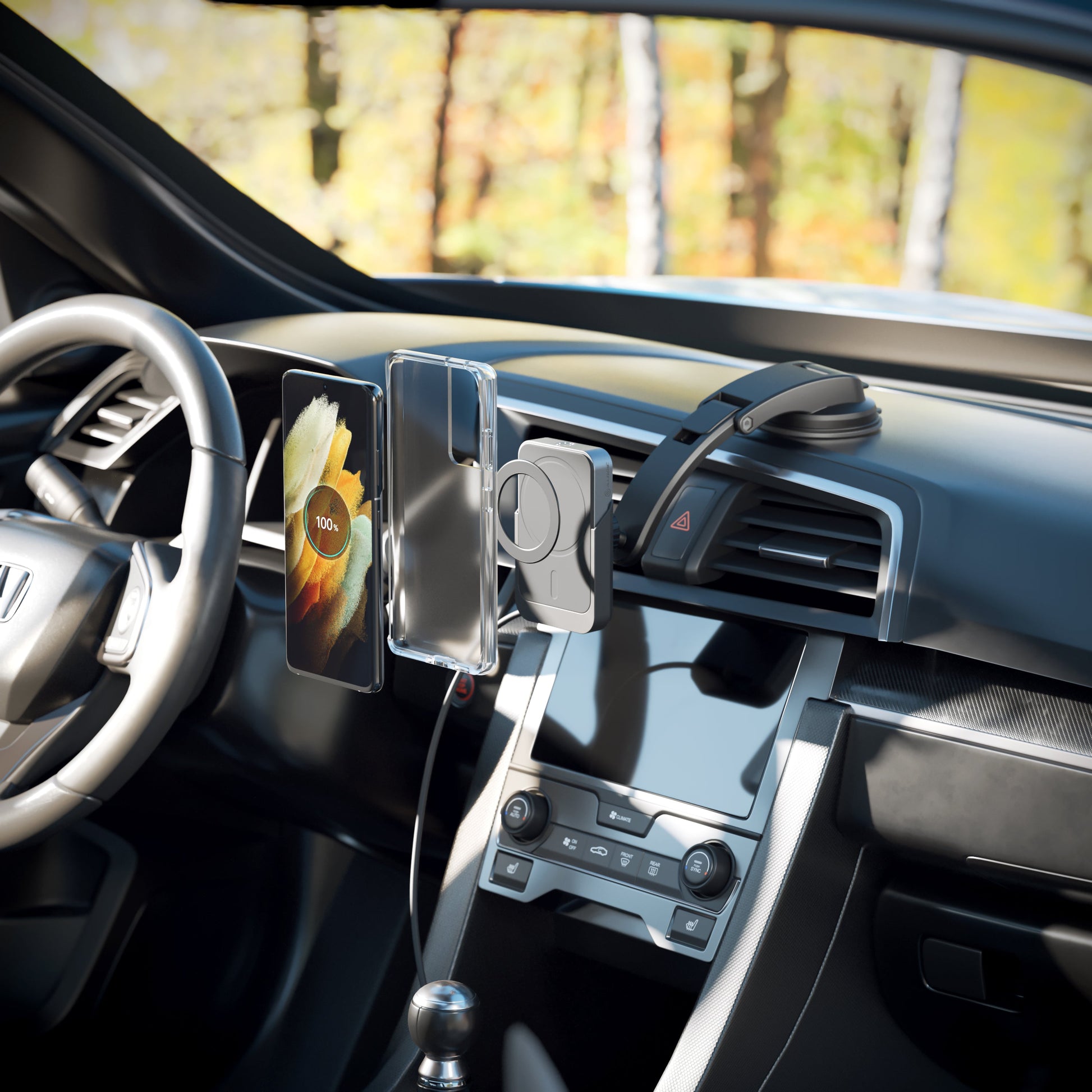 matrix-universal-magnetic-car-charger-with-air-vent-dash-mount-matrix-universal-magnetic-power-bank-5000mah7
