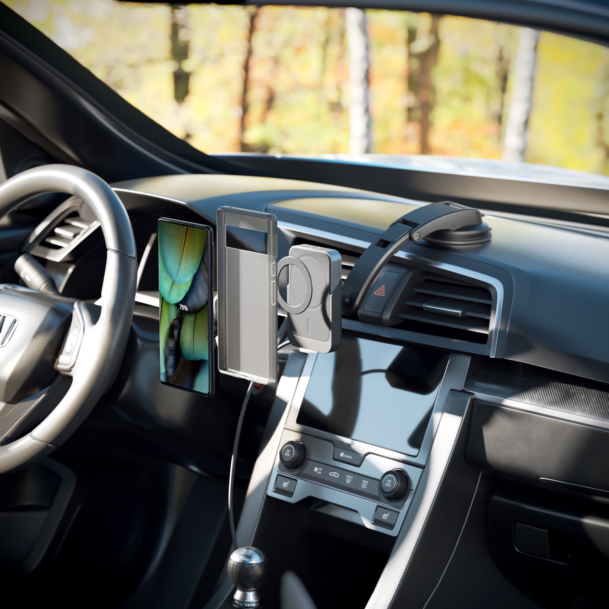 matrix-universal-magnetic-car-charger-with-air-vent-dash-mount-matrix-universal-magnetic-power-bank-5000mah8