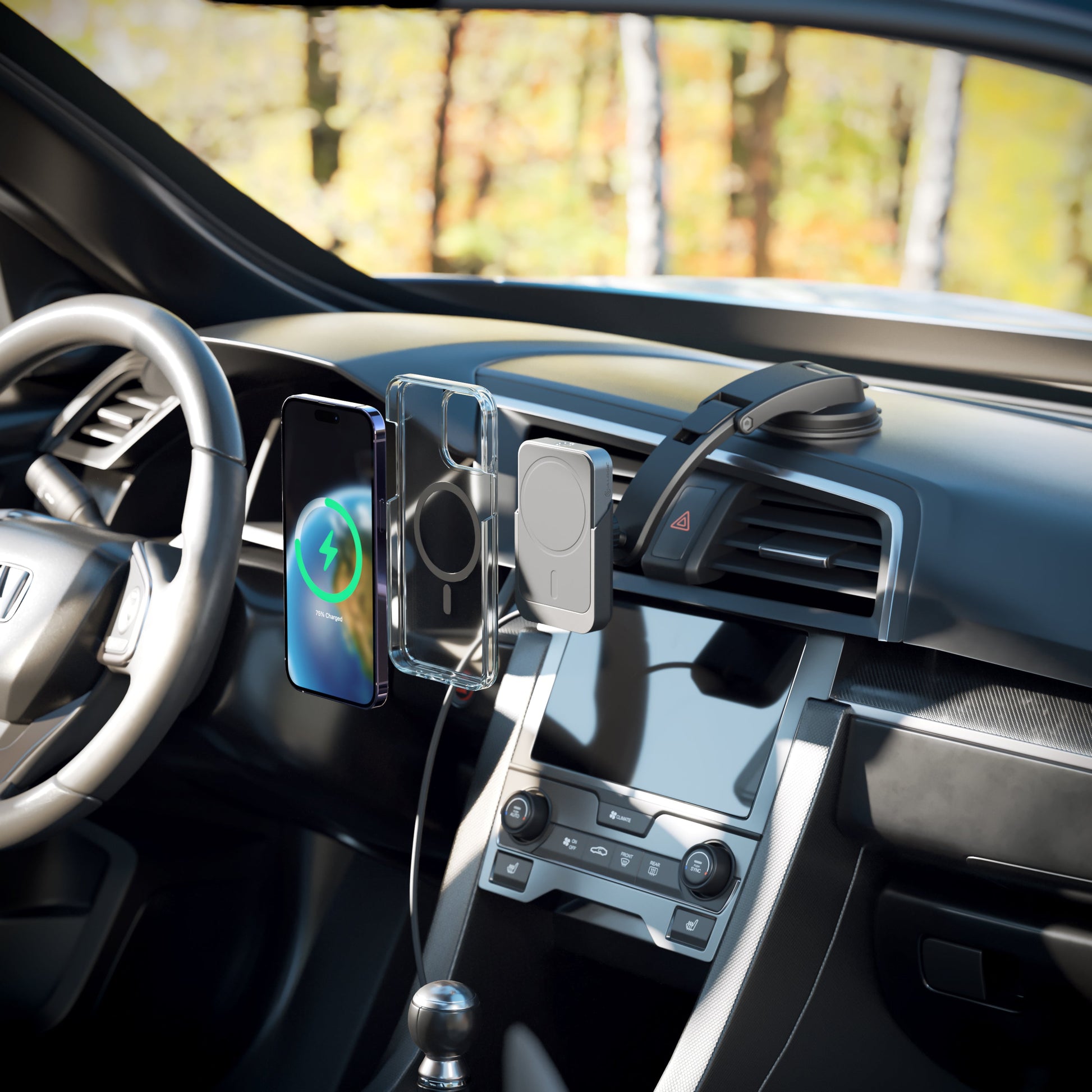 matrix-universal-magnetic-car-charger-with-air-vent-dash-mount-matrix-universal-magnetic-power-bank-5000mah6